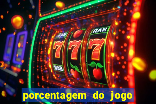 porcentagem do jogo fortune tiger